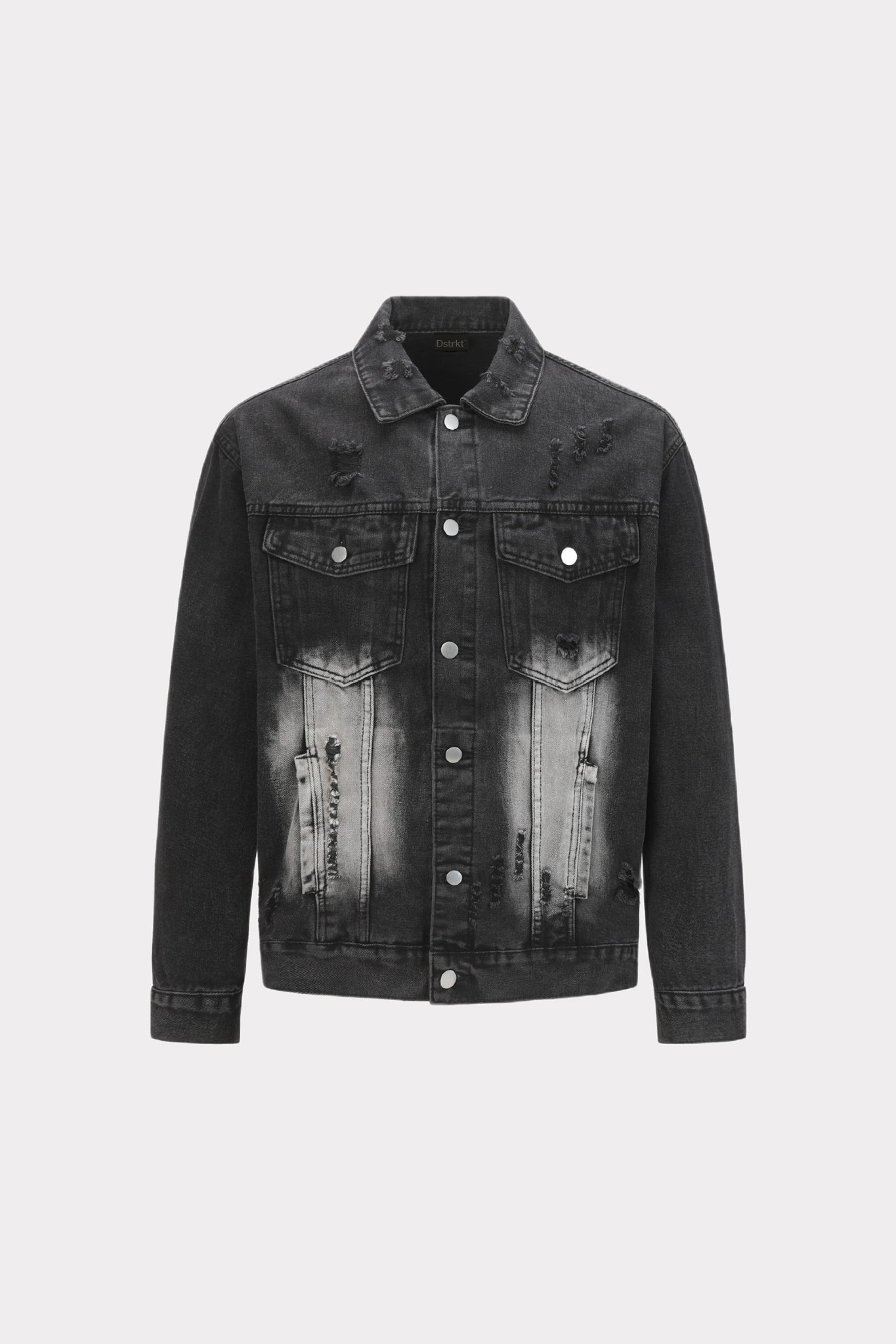 Distressed Denim Jacket