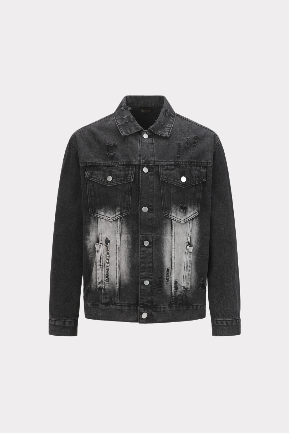 Distressed Denim Jacket