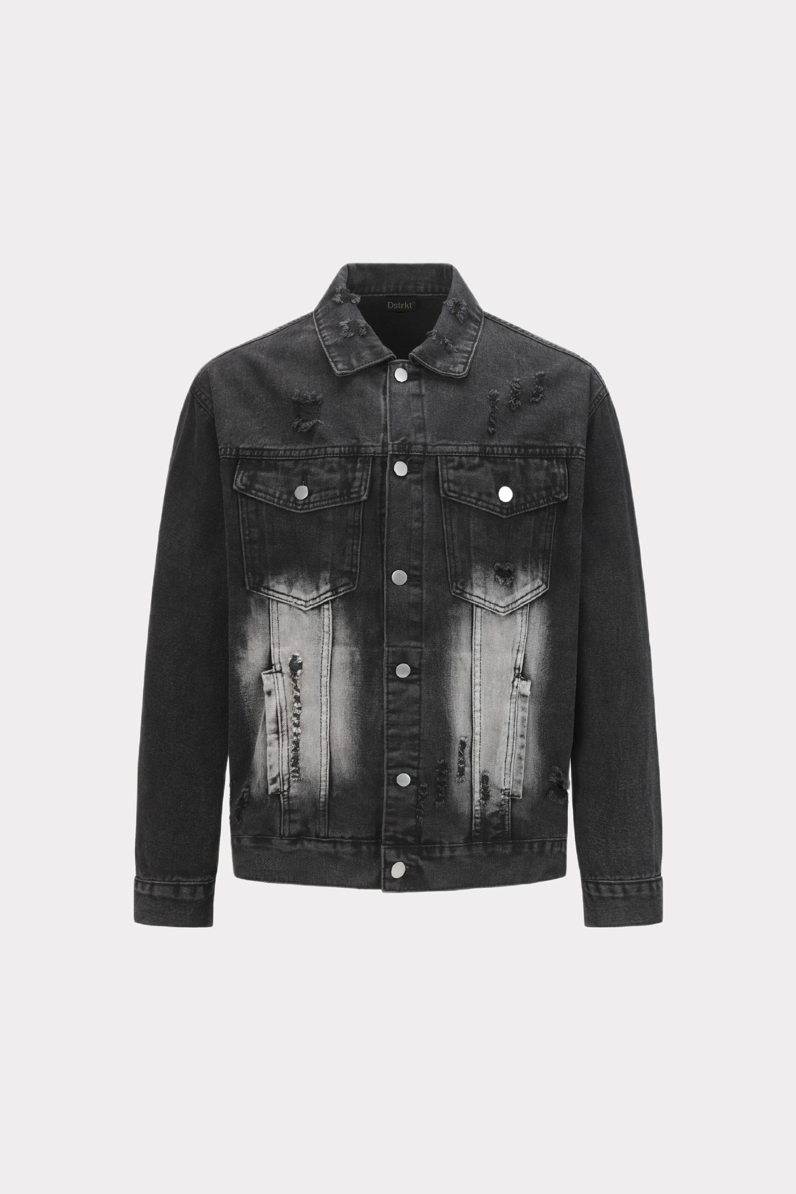 Distressed Denim Jacket
