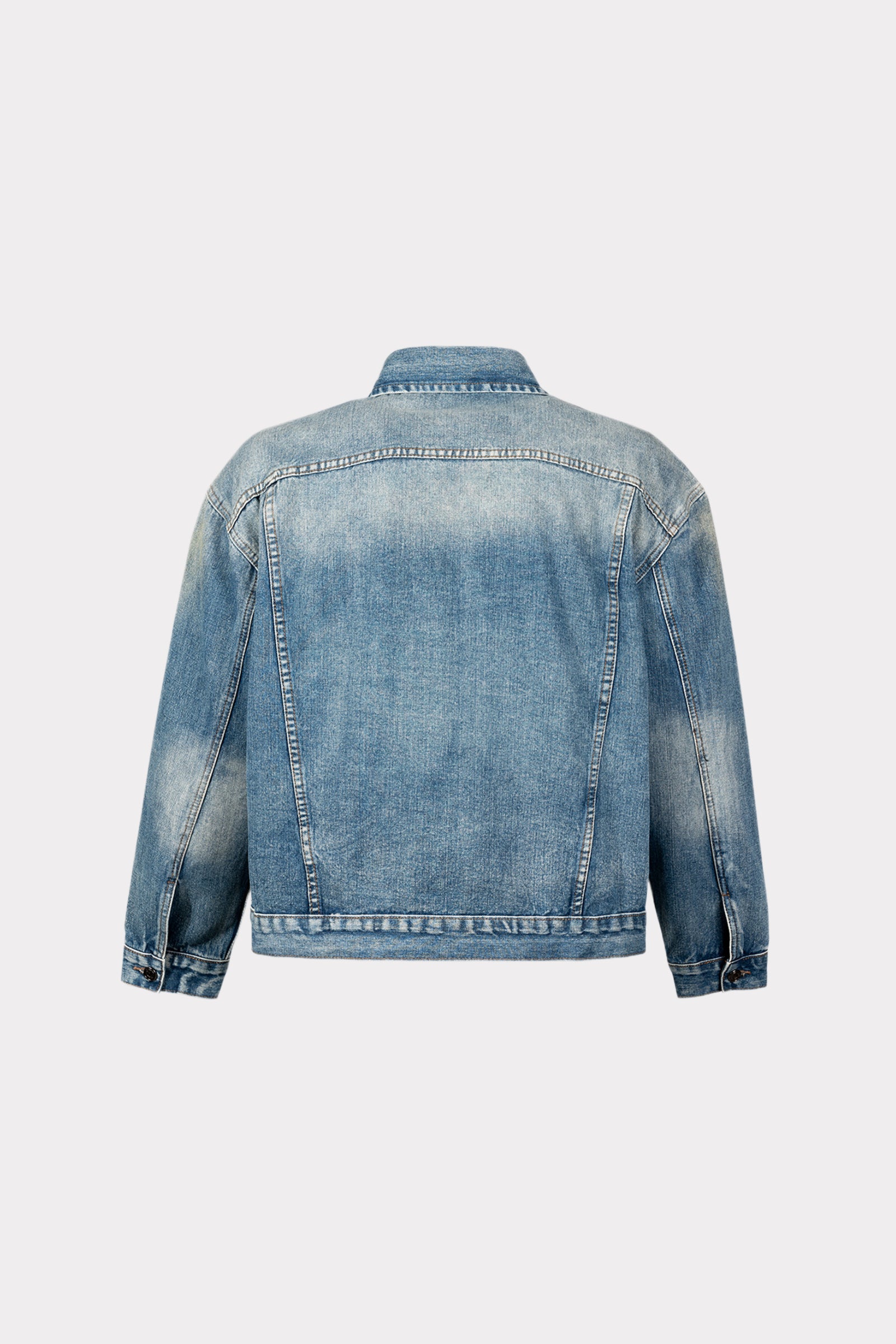 Distressed Denim Jacket