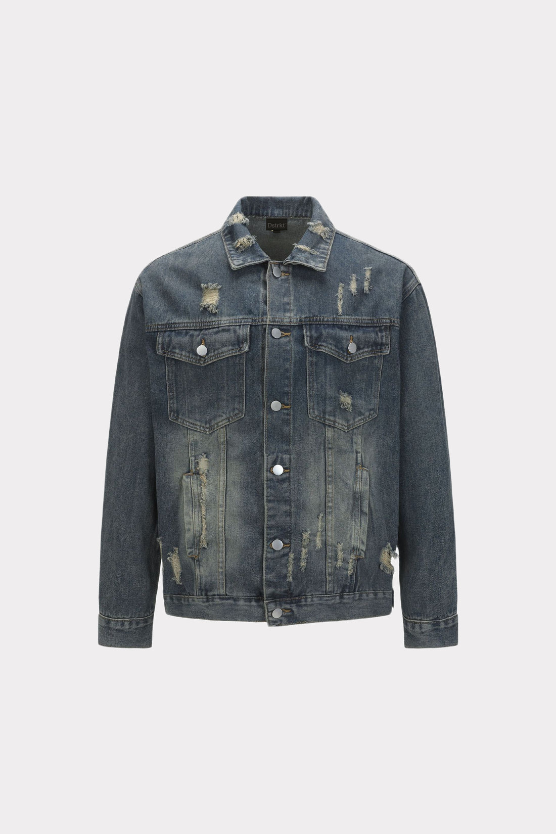 Distressed Denim Jacket