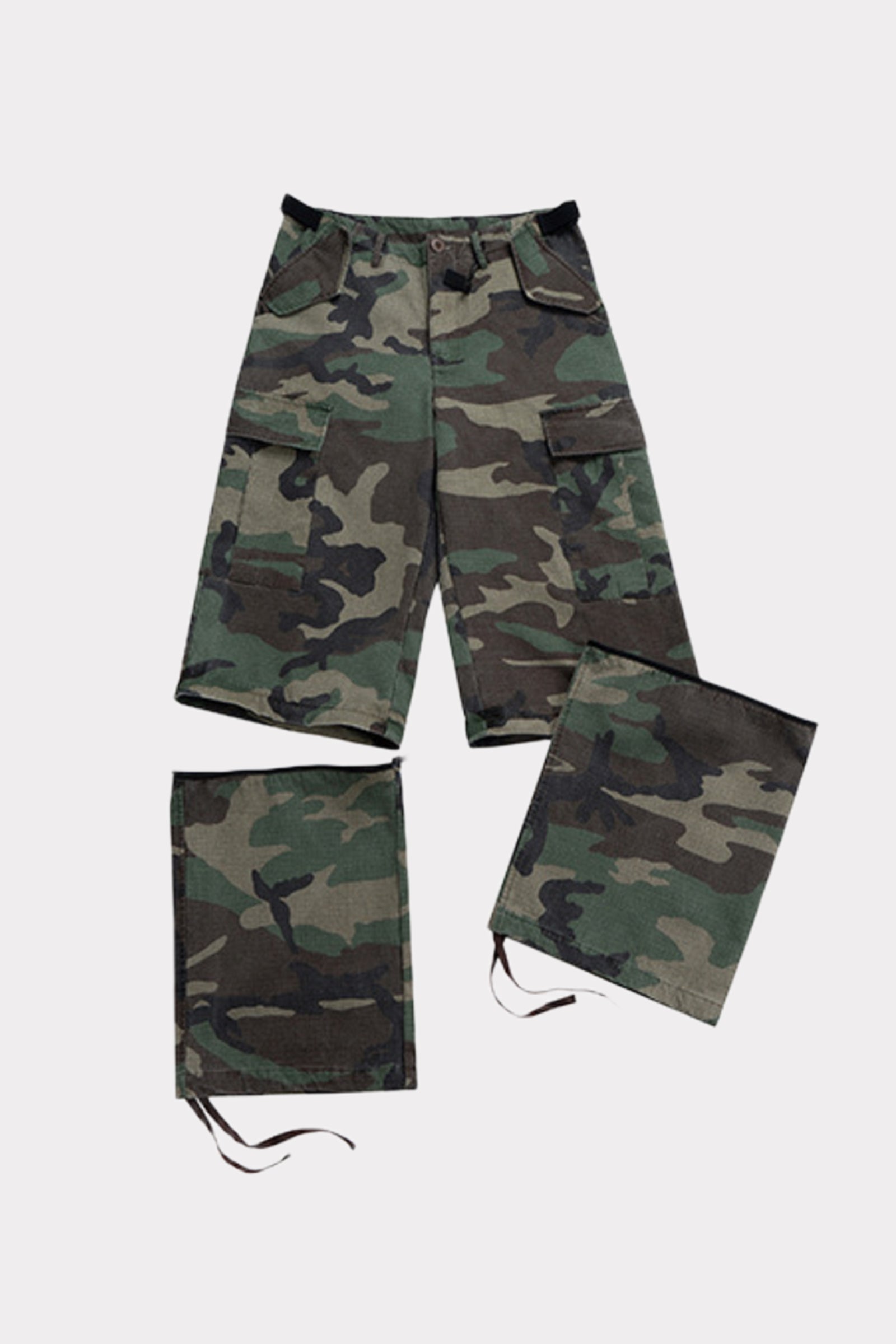 Convertible Camo Pants