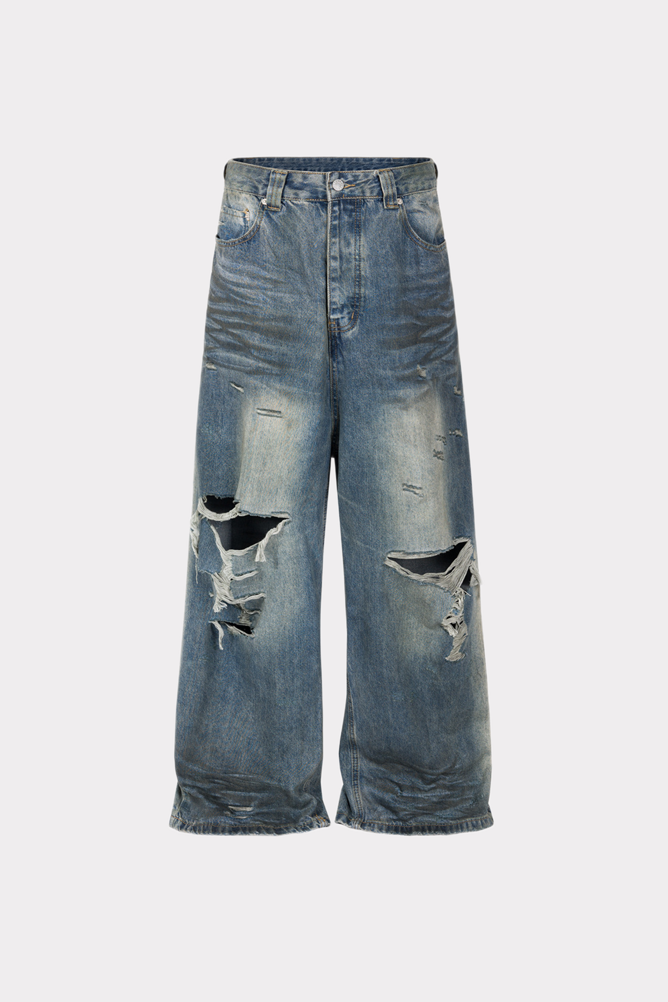 Shredded Vintage Denim