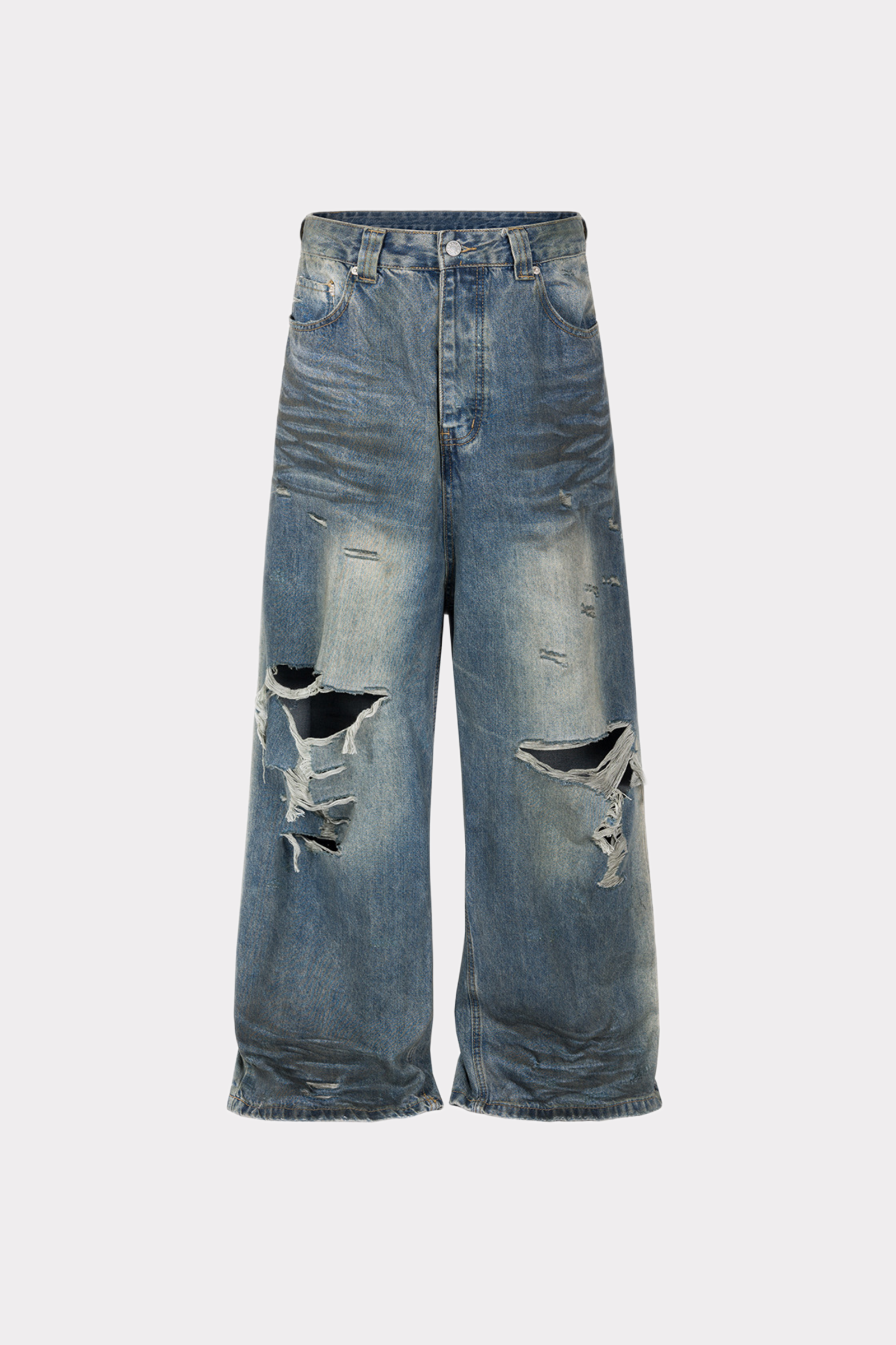 Shredded Vintage Denim