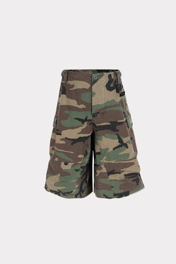 Camouflage Cargo Jorts