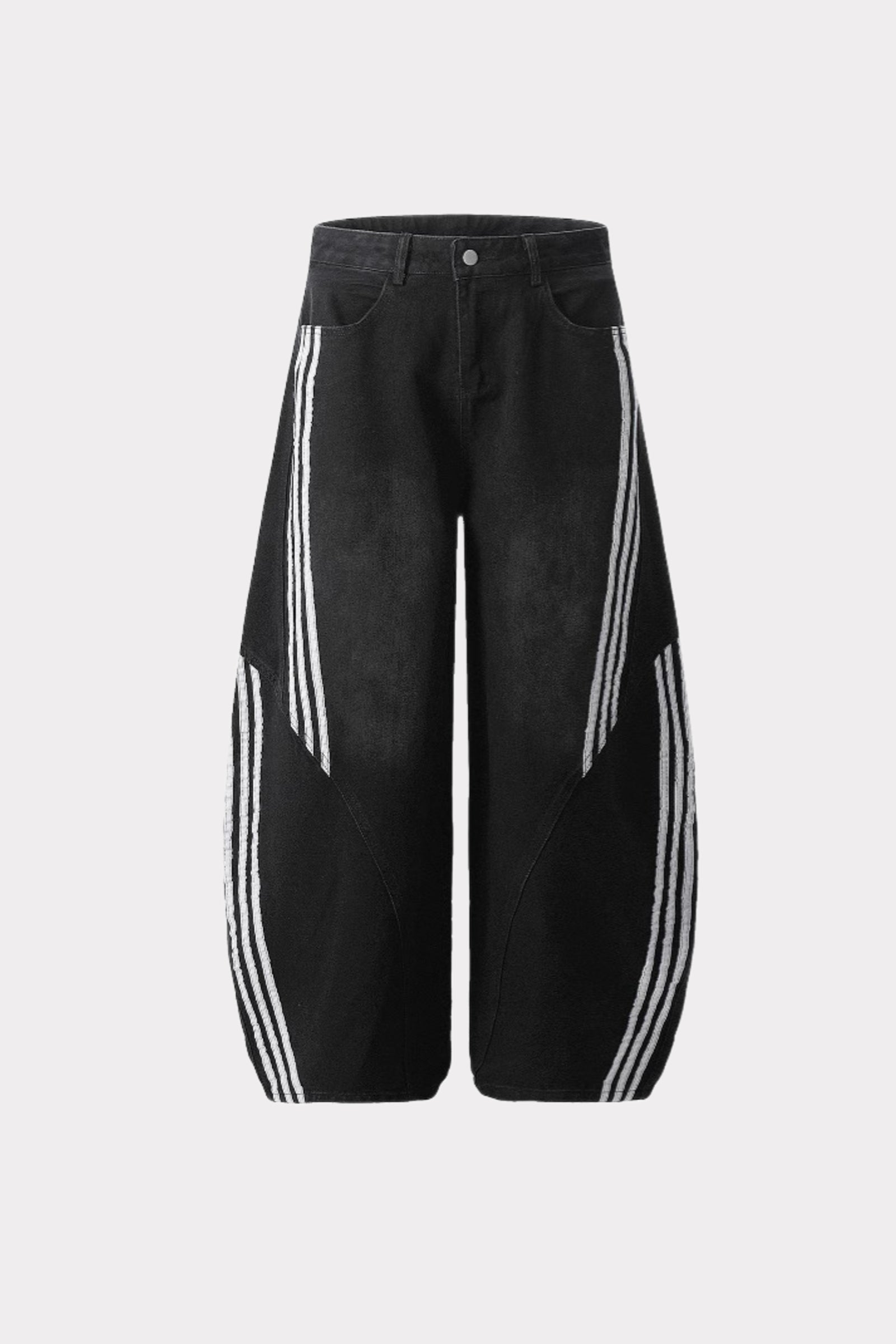 Wide Stripe Denim