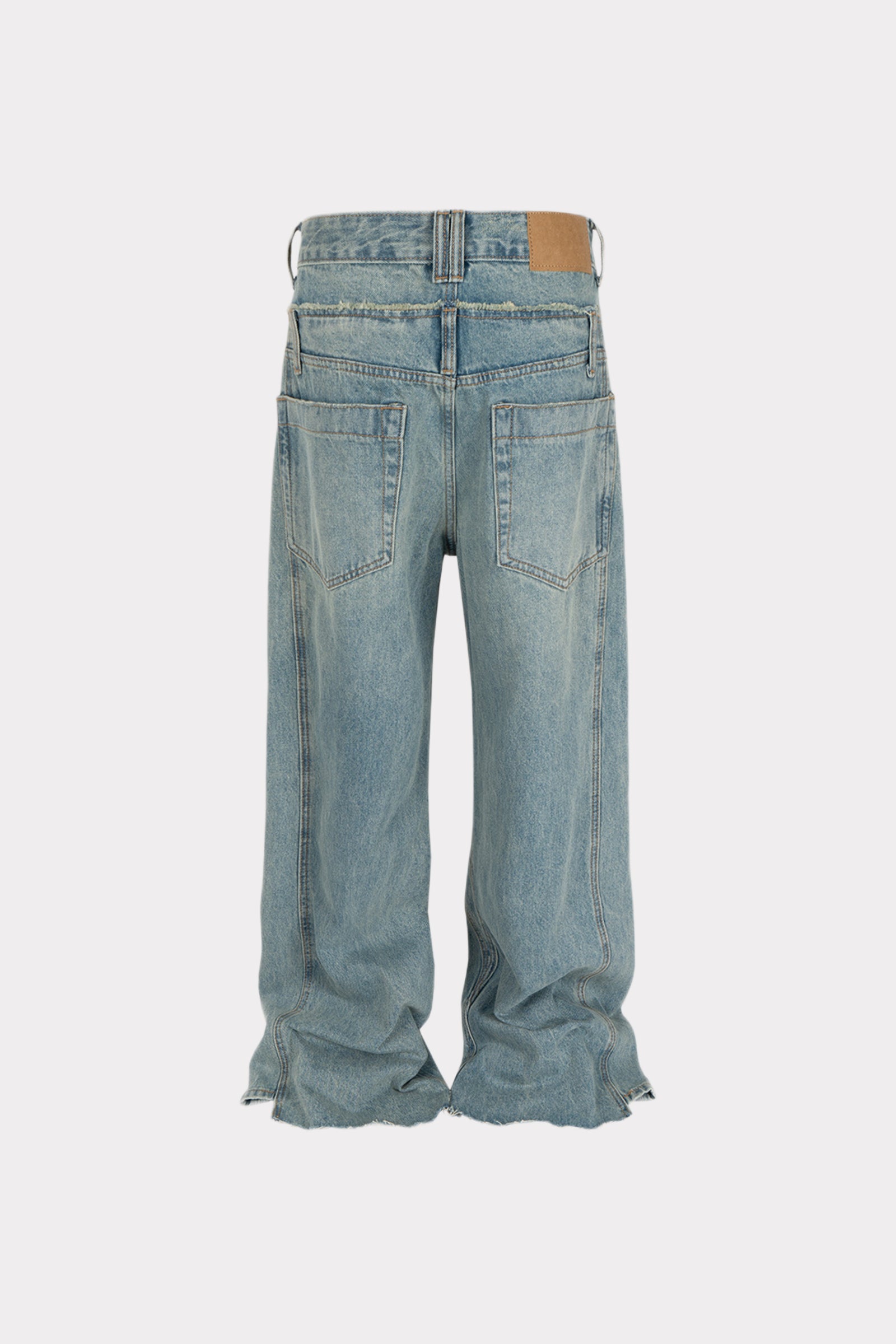 Irregular Cut Denim