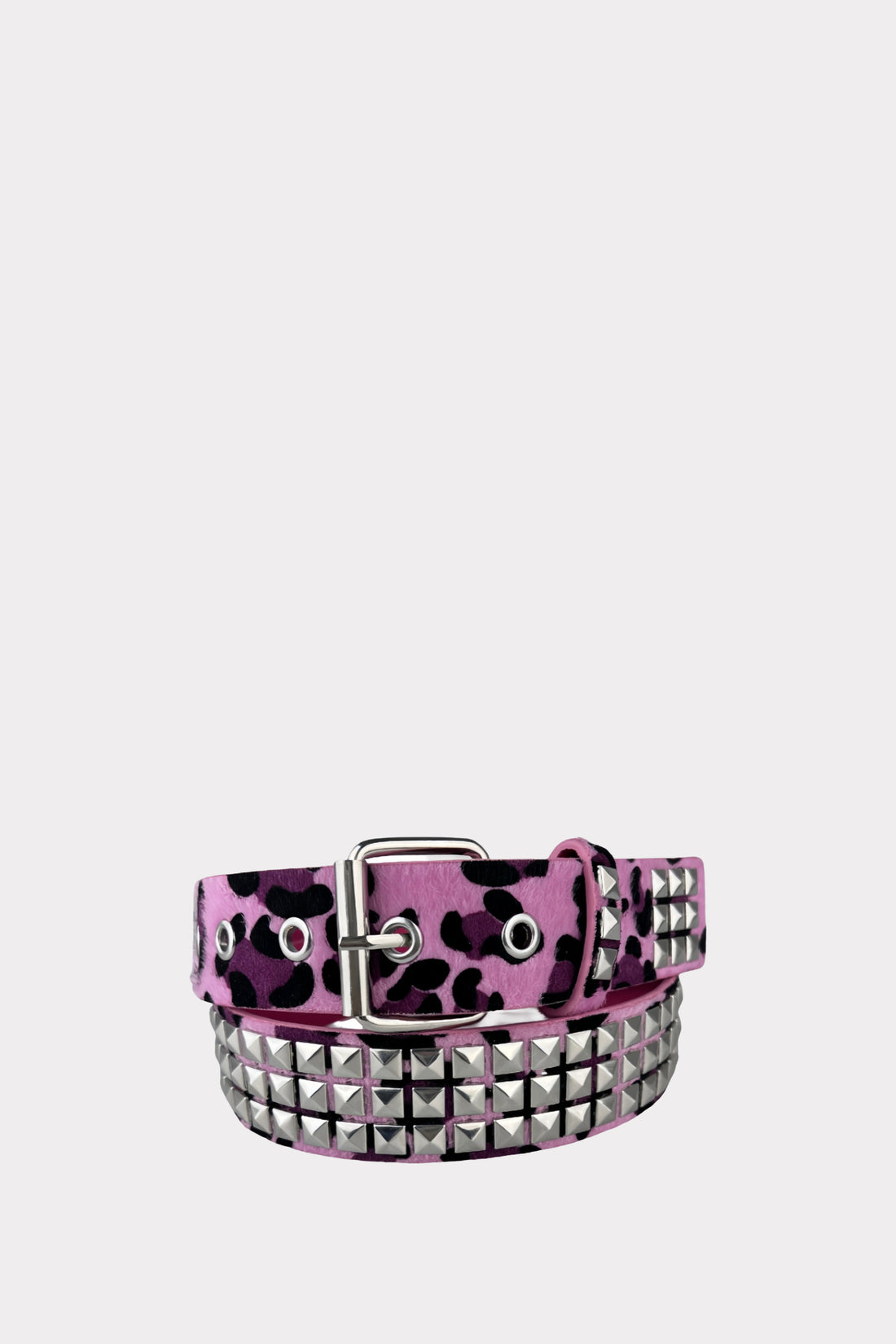 Pink Leopard Belt