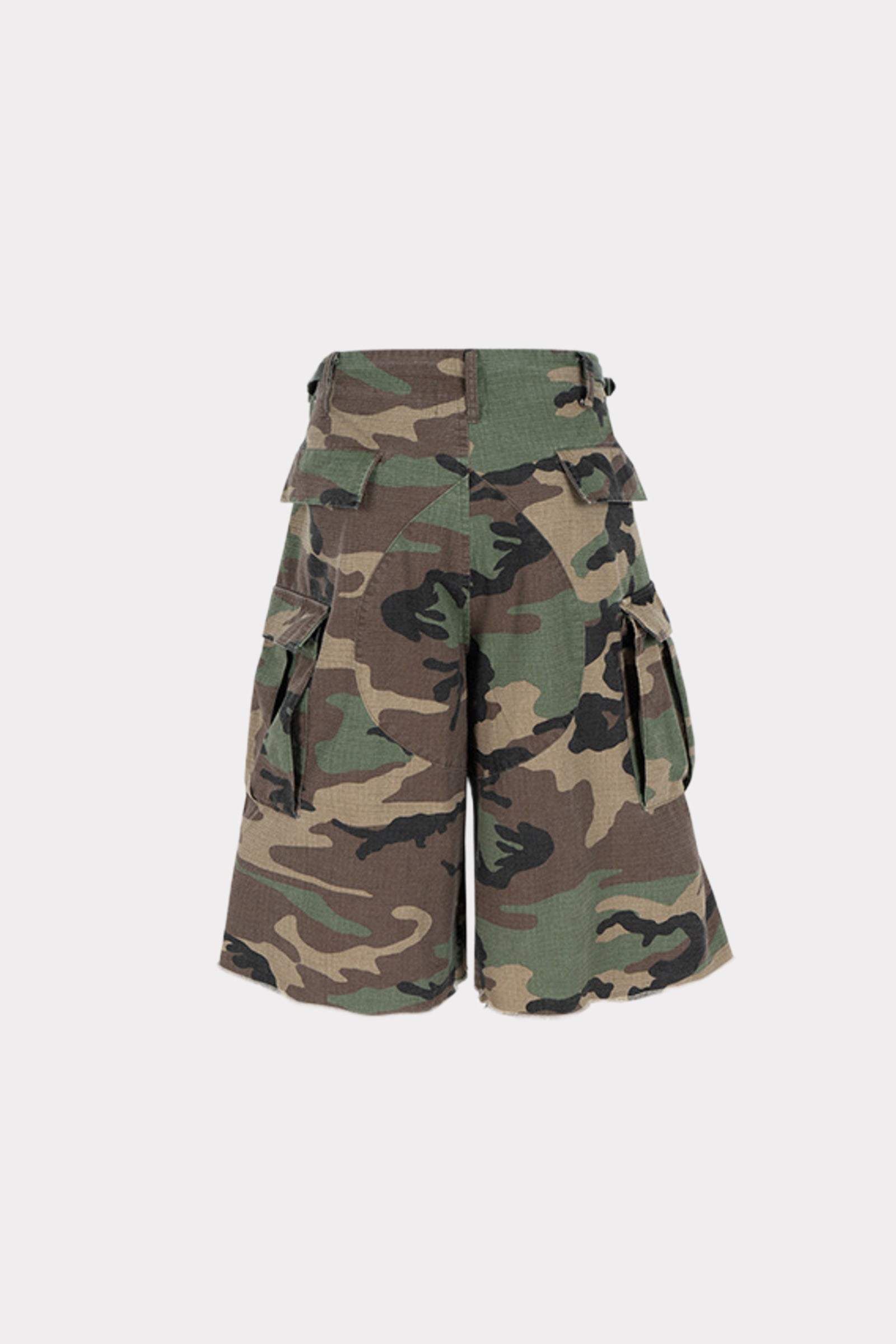 Camouflage Cargo Jorts