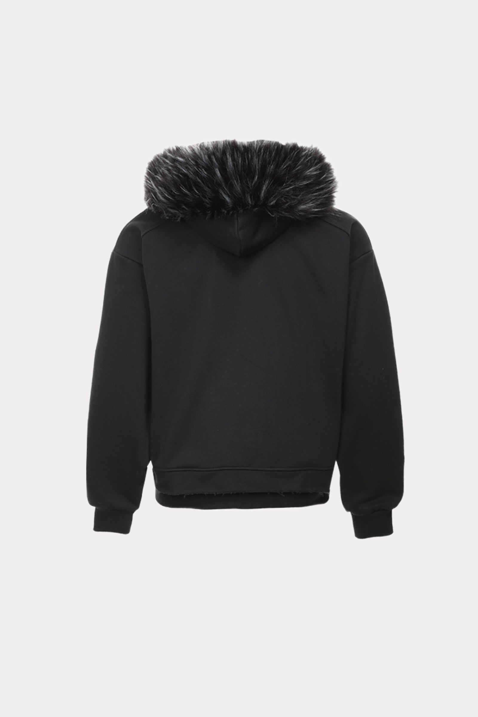 Fur Zip Hoodie