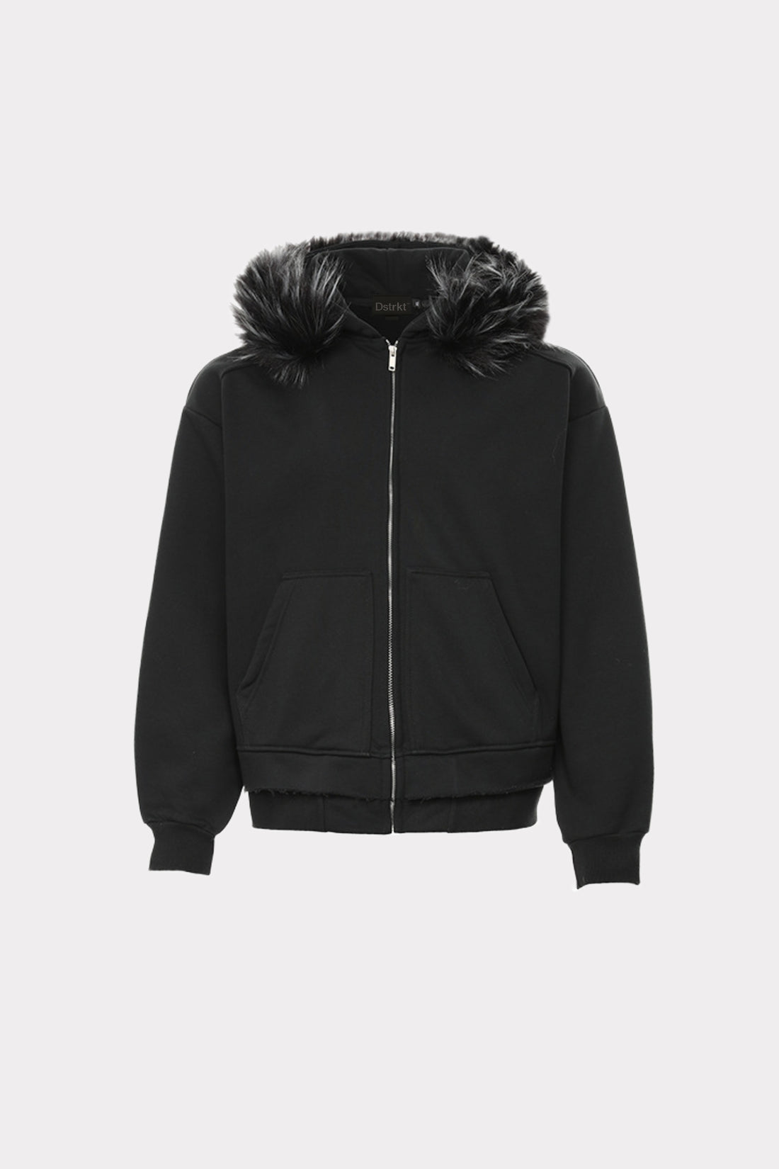 Fur Zip Hoodie