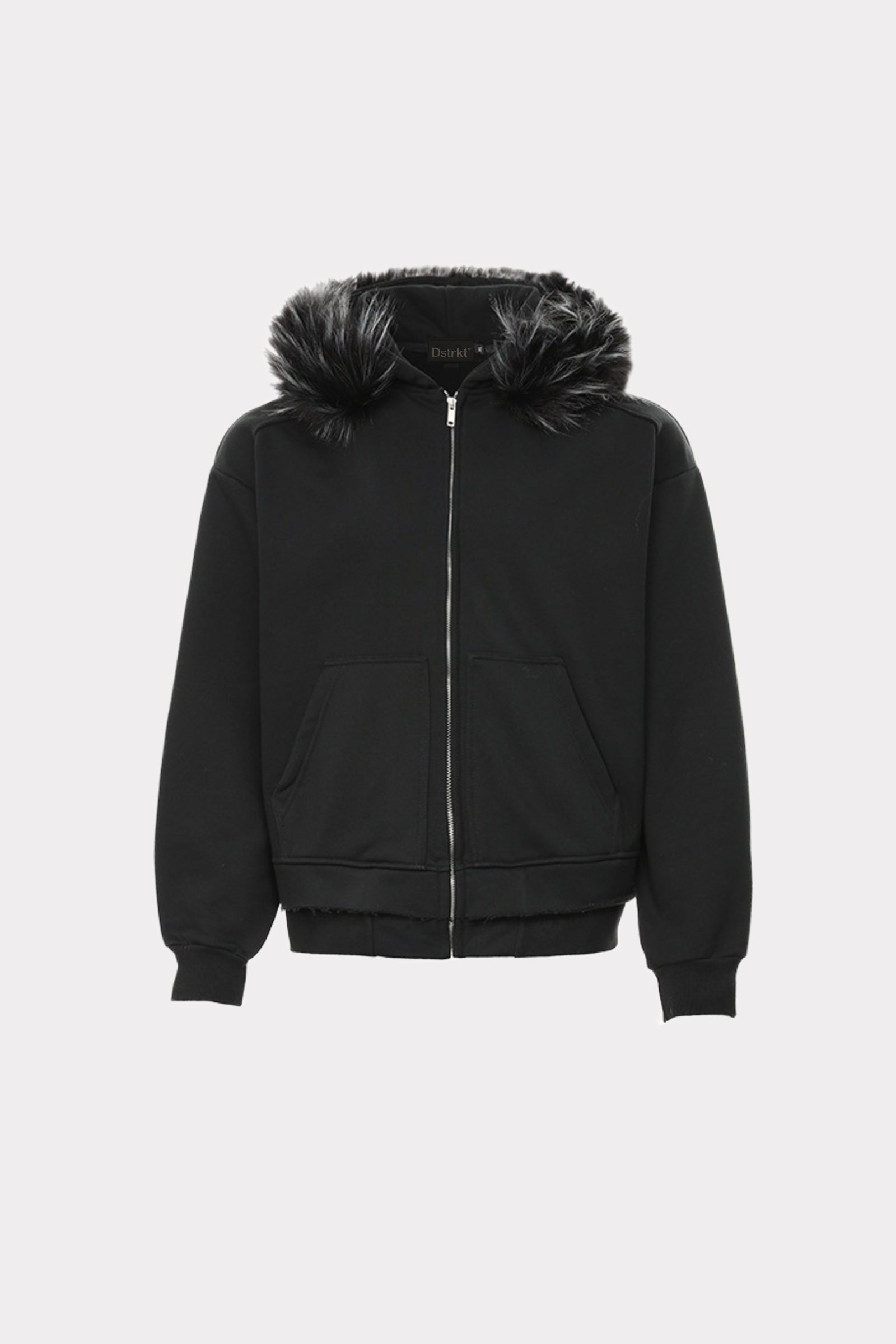 Fur Zip Hoodie