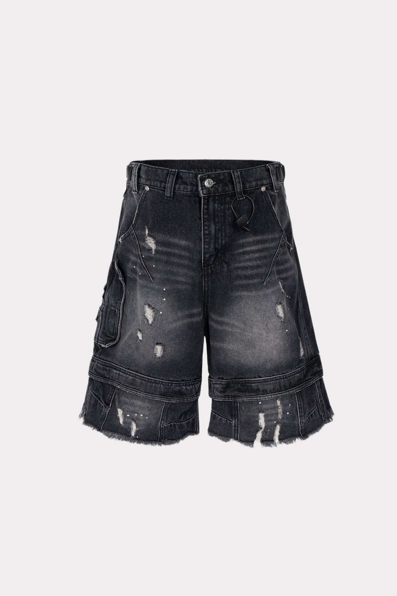 Distressed Layer Shorts