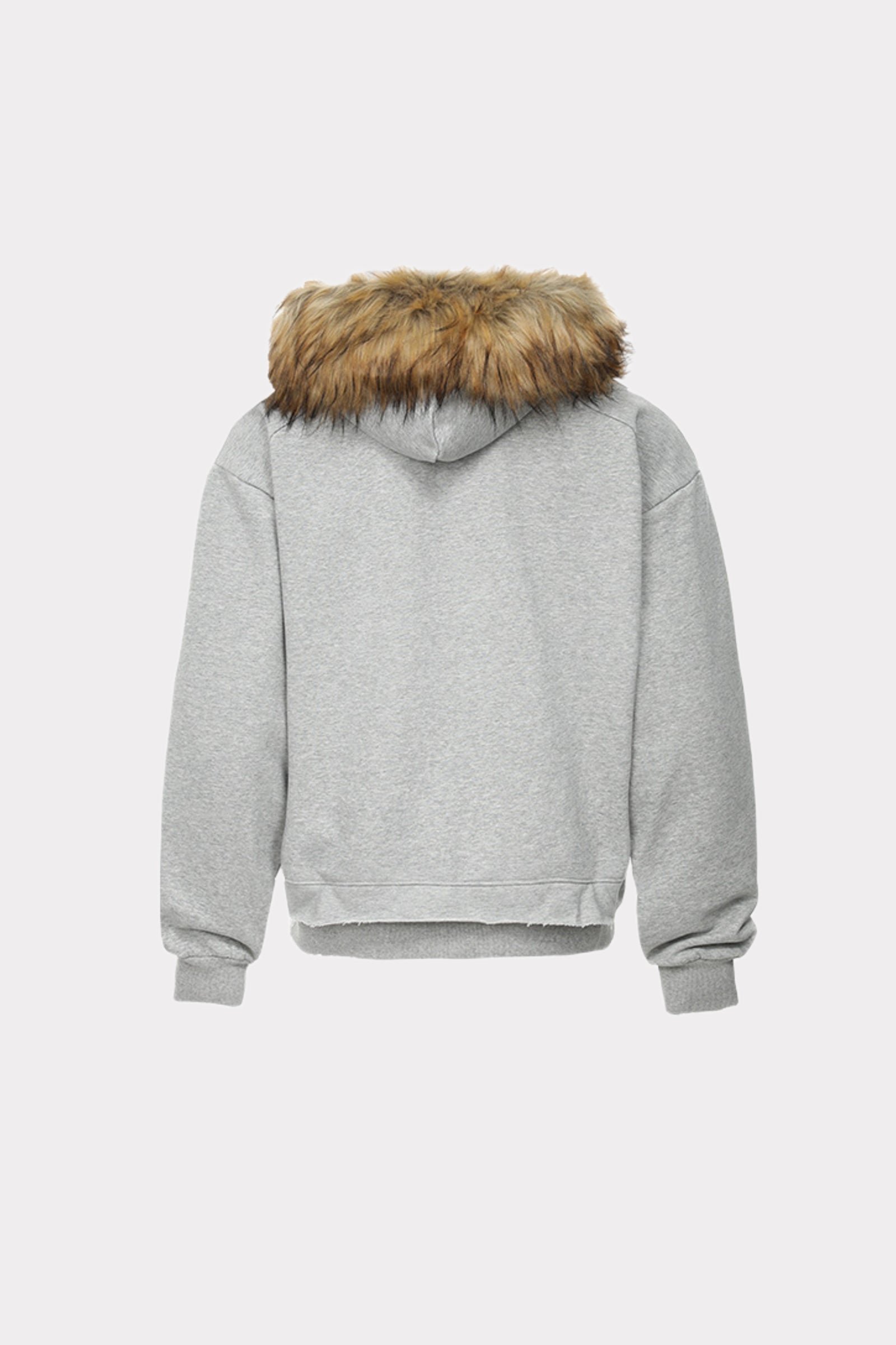 Fur Zip Hoodie