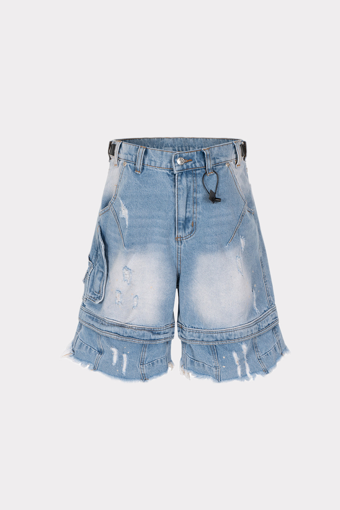 Distressed Layer Shorts