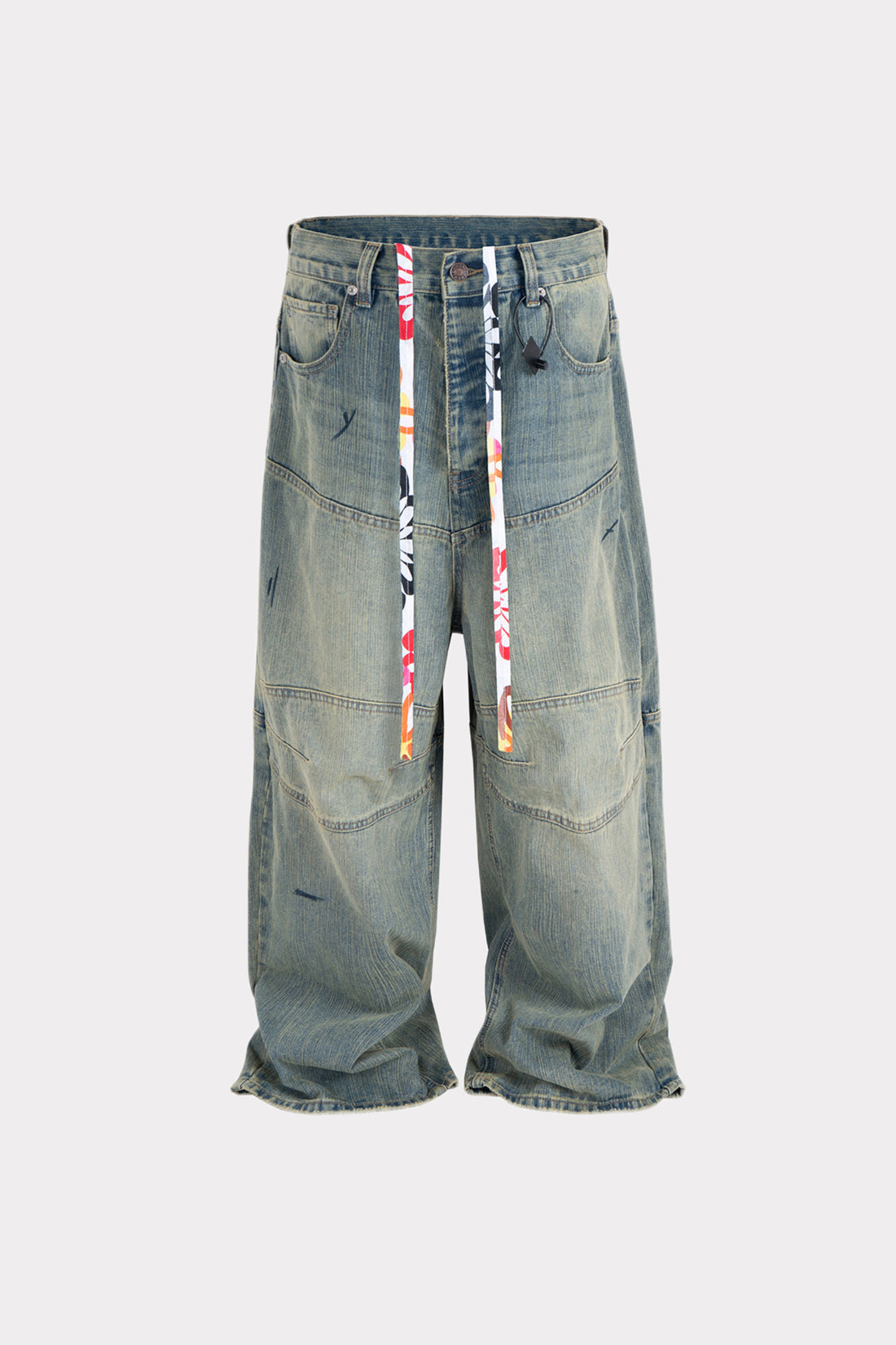 Washed Baggy Denim