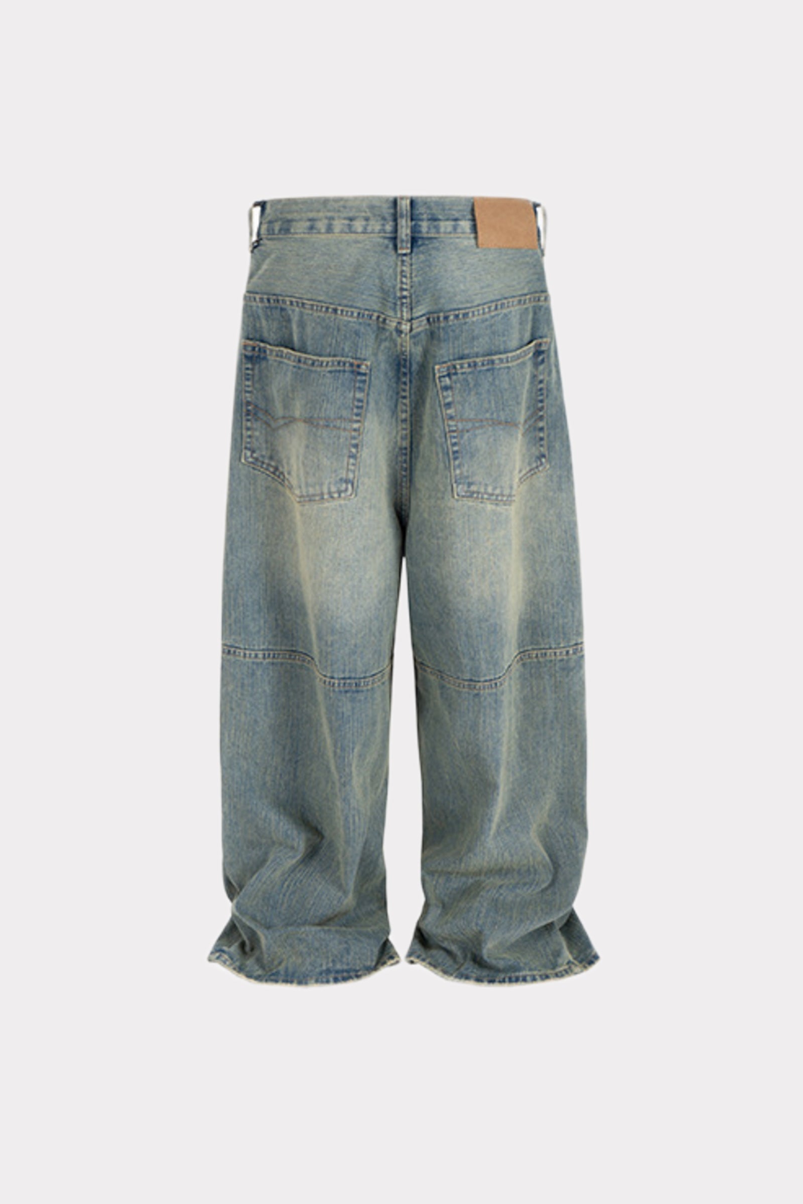 Washed Baggy Denim