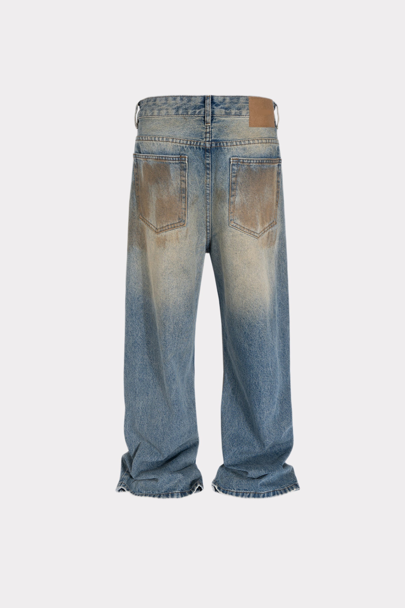 Sandblast Destroyed Denim