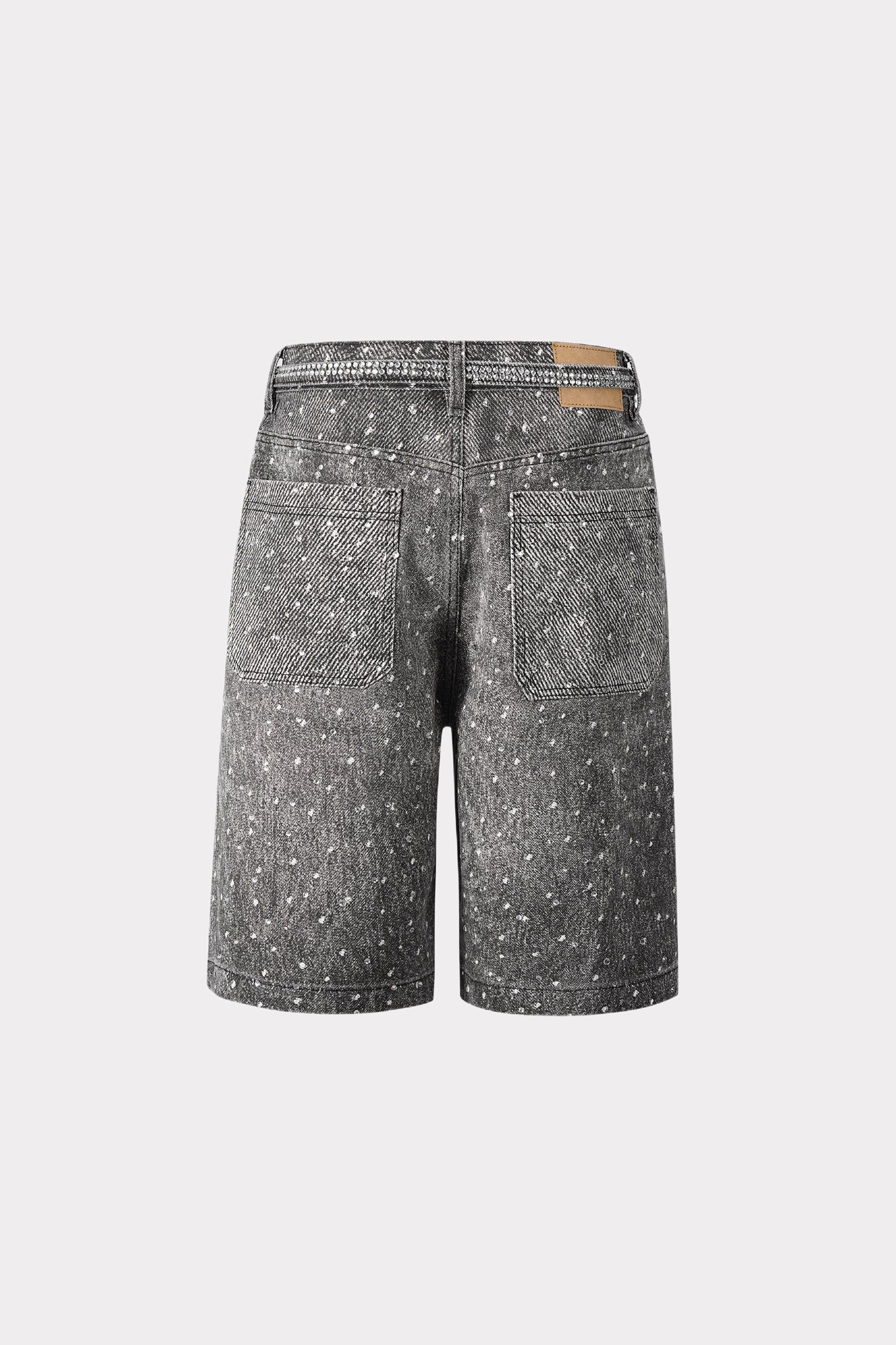 Shard Denim Shorts