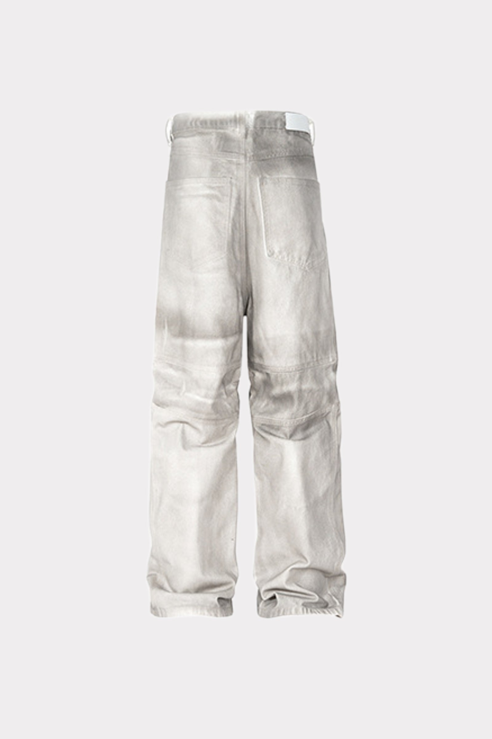 White Biker Denim