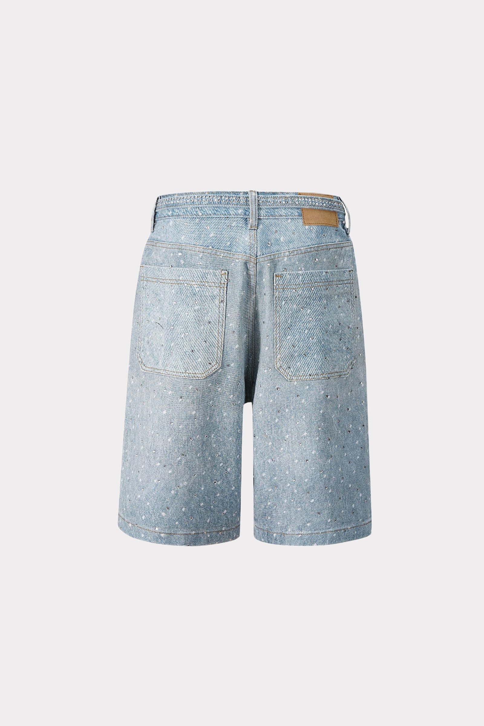 Shard Denim Shorts