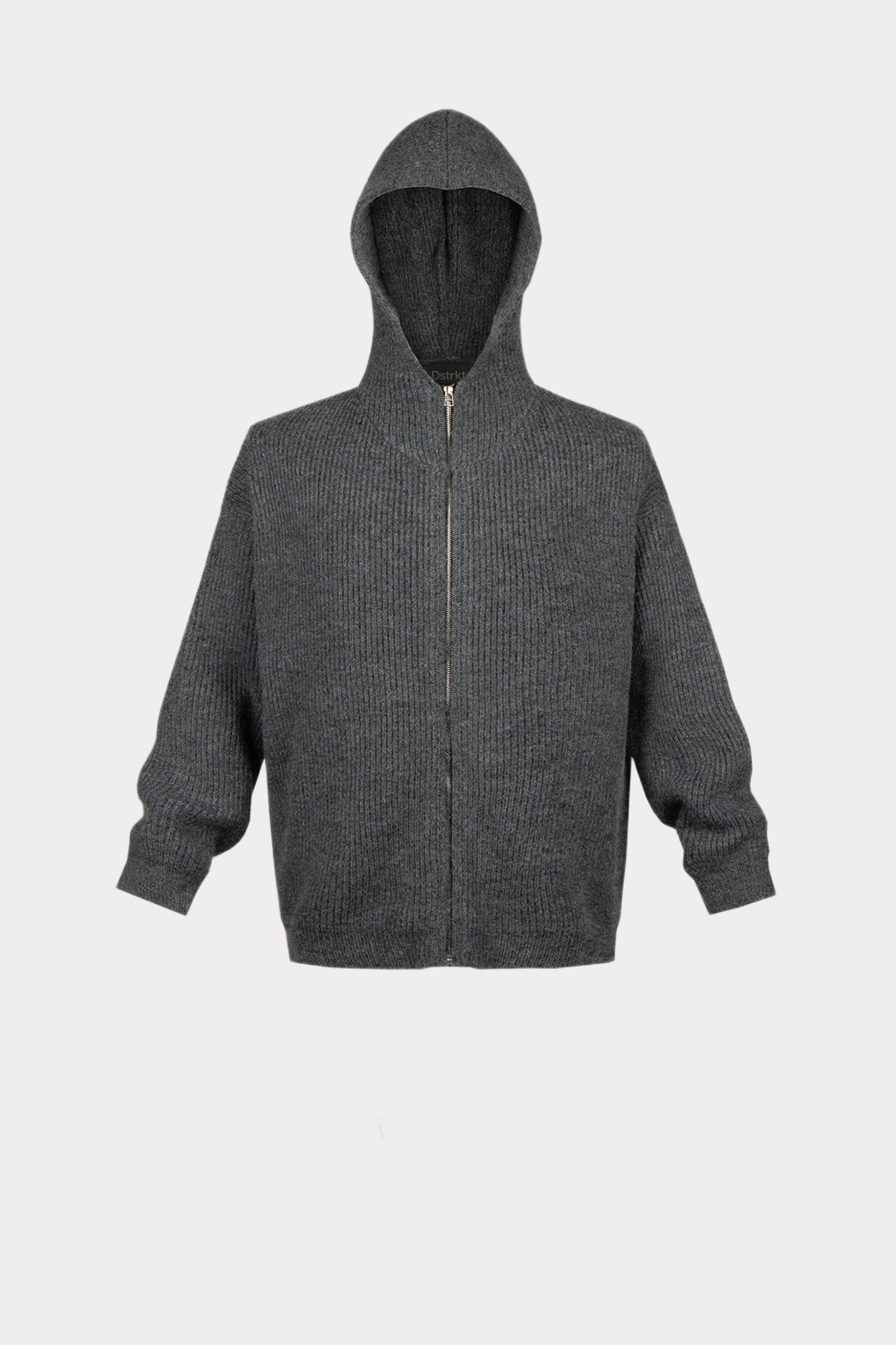 Knitted Zip Hoodie
