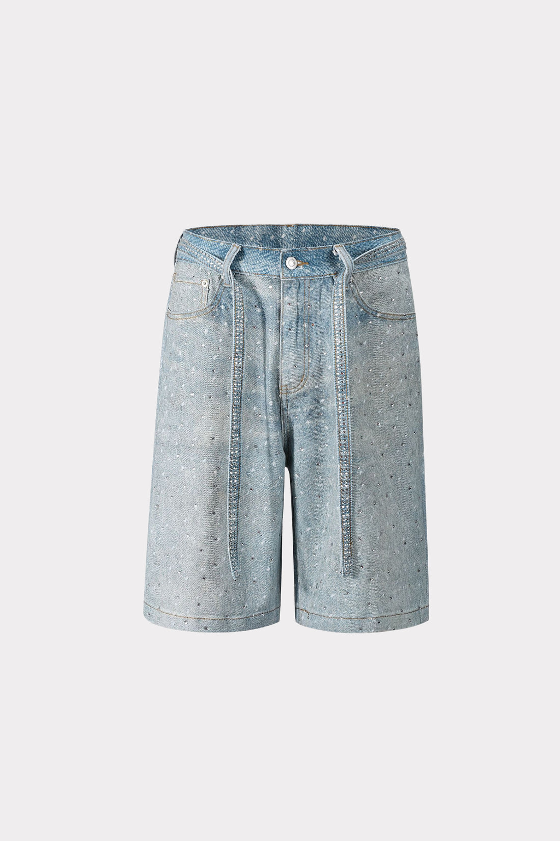 Shard Denim Shorts